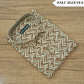 Men's Half Sleeves Cotton Shirt