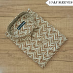 Men's Half Sleeves Cotton Shirt