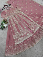 Crunchy Silk Wedding Lehenga Outfit