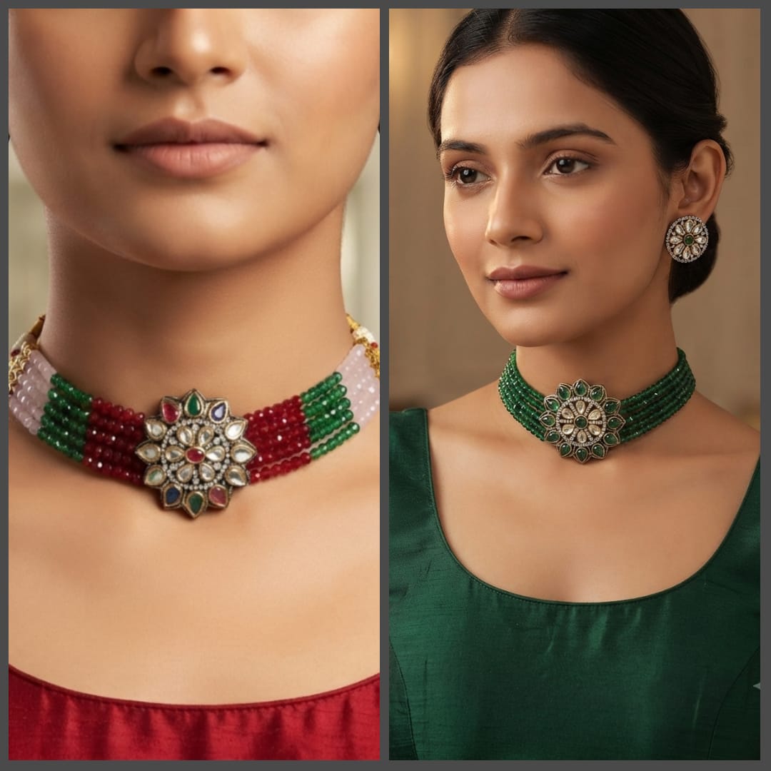 Beautiful Neckline Jewelry Sets No. 2