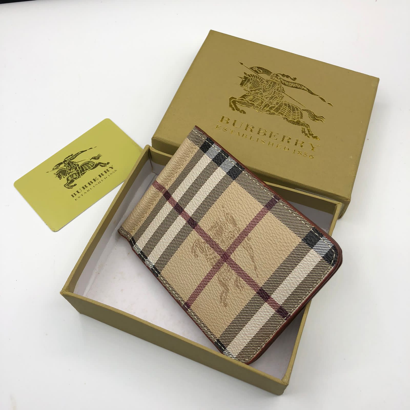 やまこめ様 新品 BURBERRY MONEY CLIP WALLET Money Clipper(Burberry) – Handicrafts Galleria
