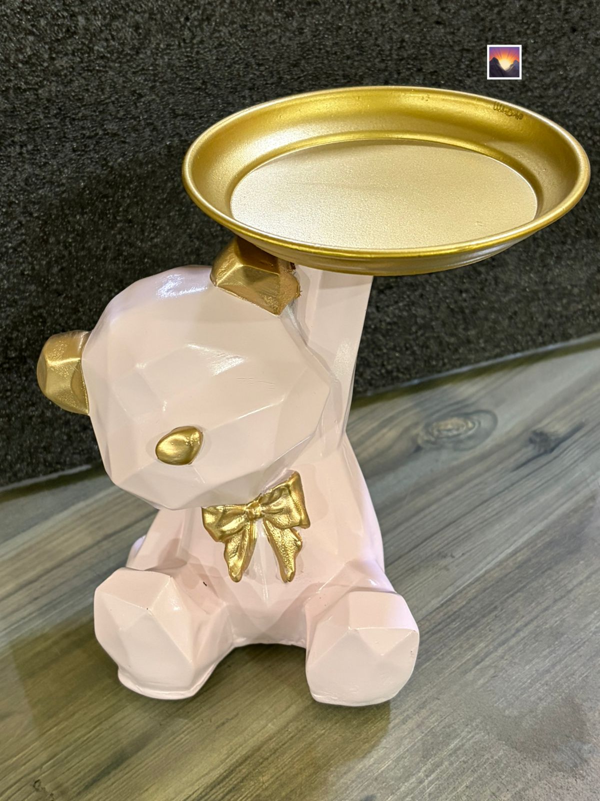 Teddy Bear with Platter