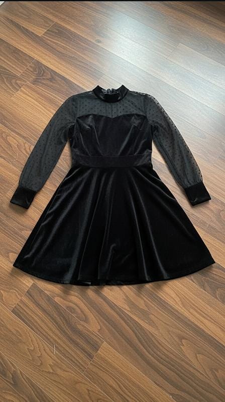 Stylish Velvet Dress