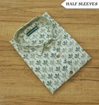 Men's Half Sleeves Cotton Shirt