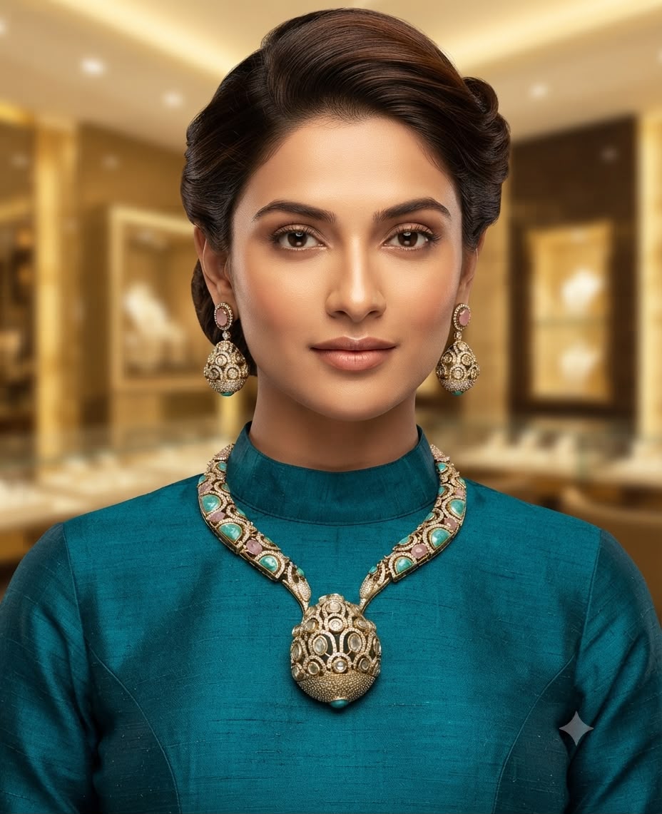 Beautiful Neckline Jewelry Sets No. 23