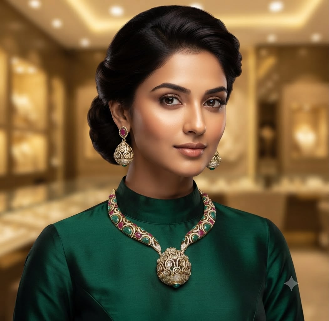 Beautiful Neckline Jewelry Sets No. 23