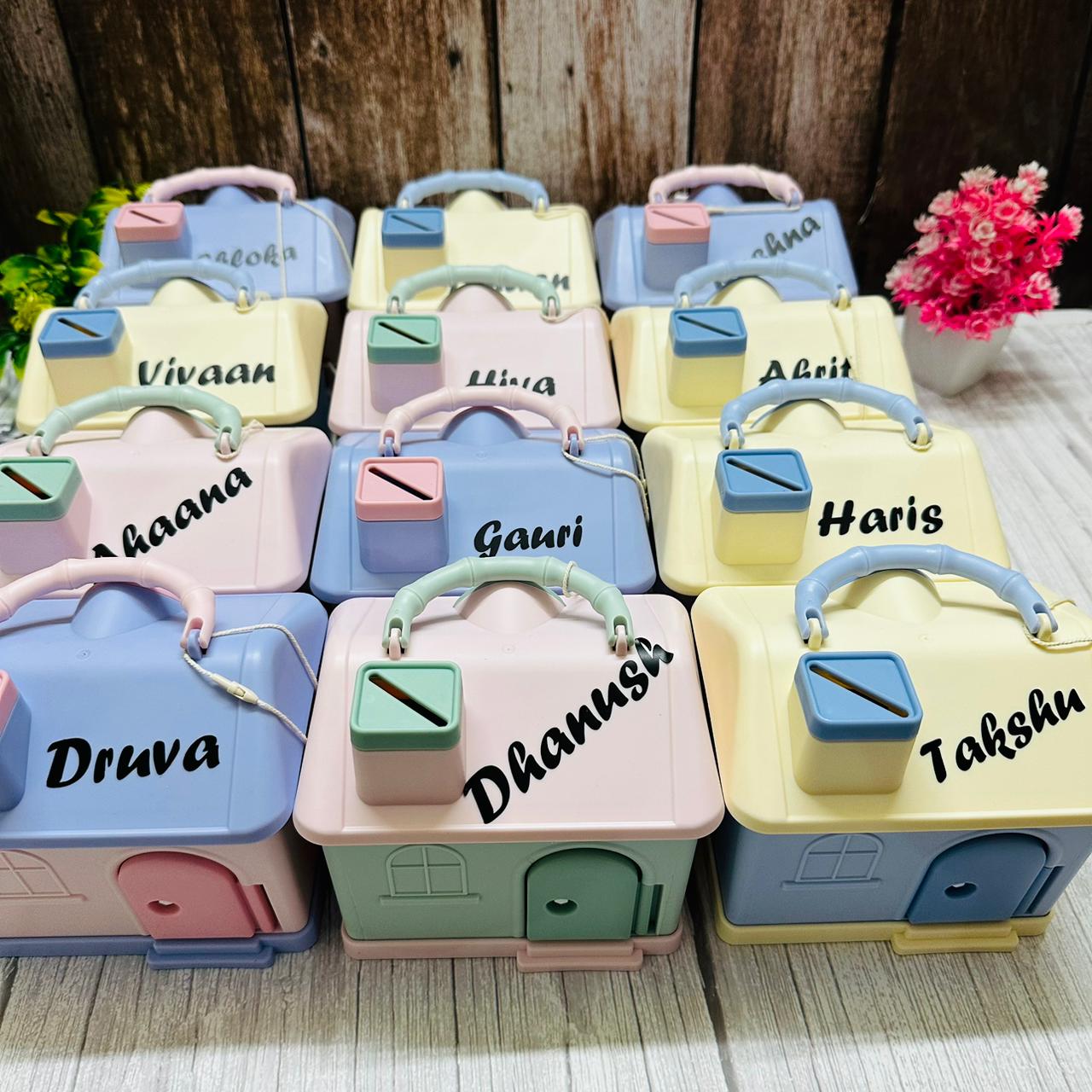 Hut Shaped Piggy Bank for kids