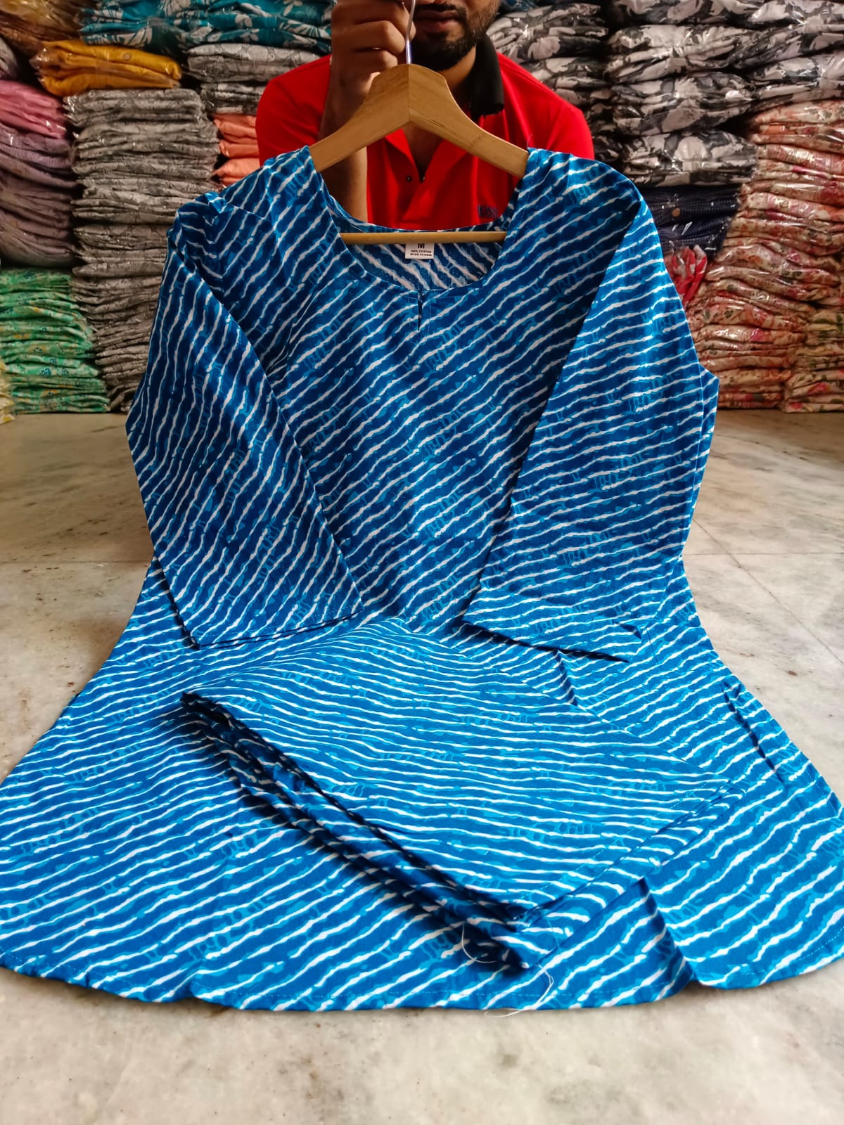 Lehriya Cotton Co-ord Set