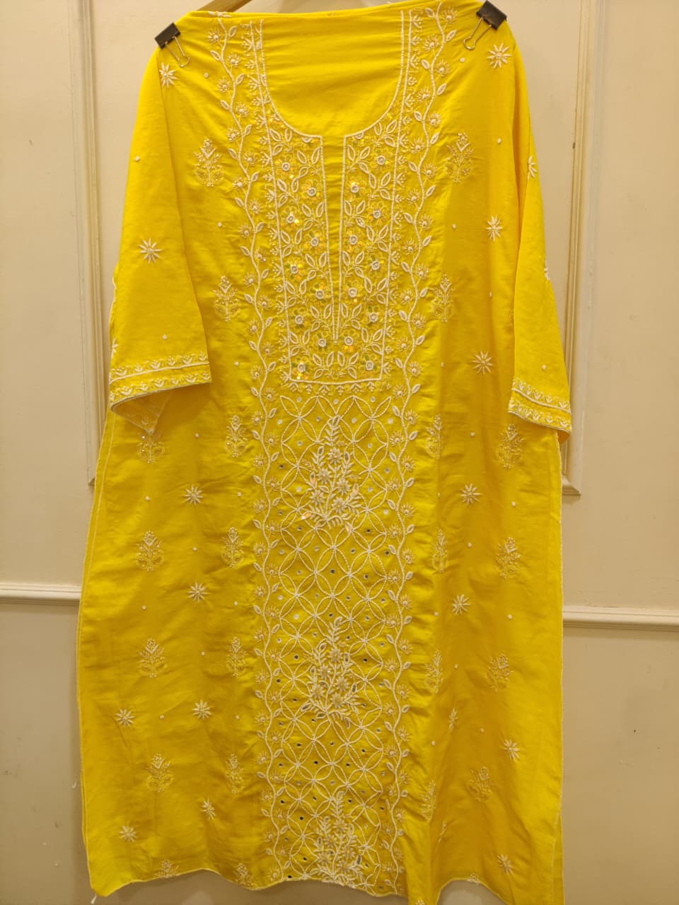 Beautiful Chanderi Semi-Stitched Kurta with Dupatta🌹