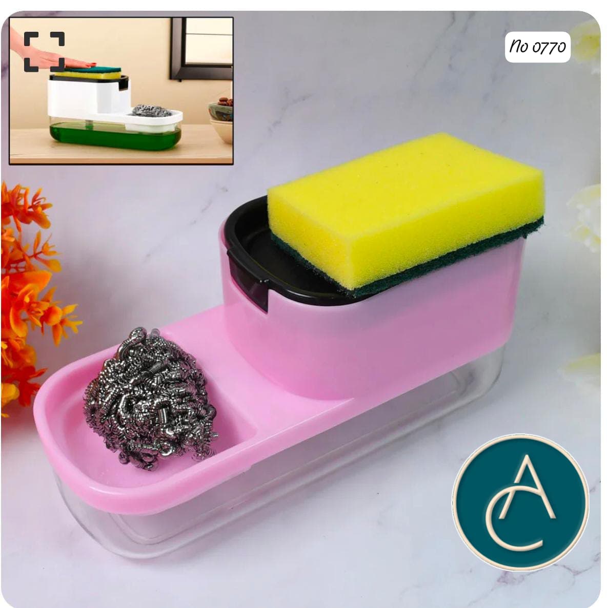 Dish Soap Liquid Dispenser