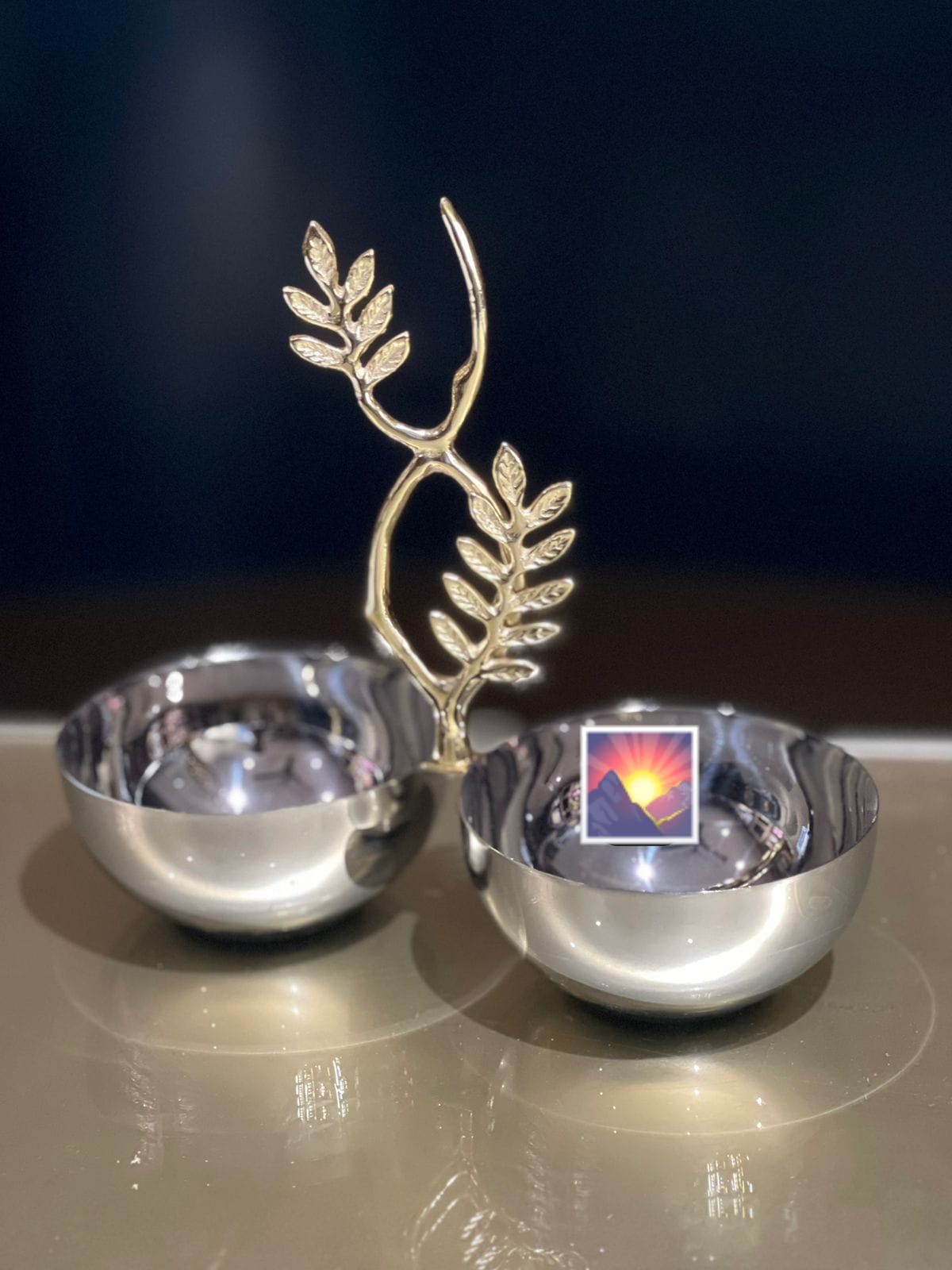 Multipurpose Two bowl leaf set