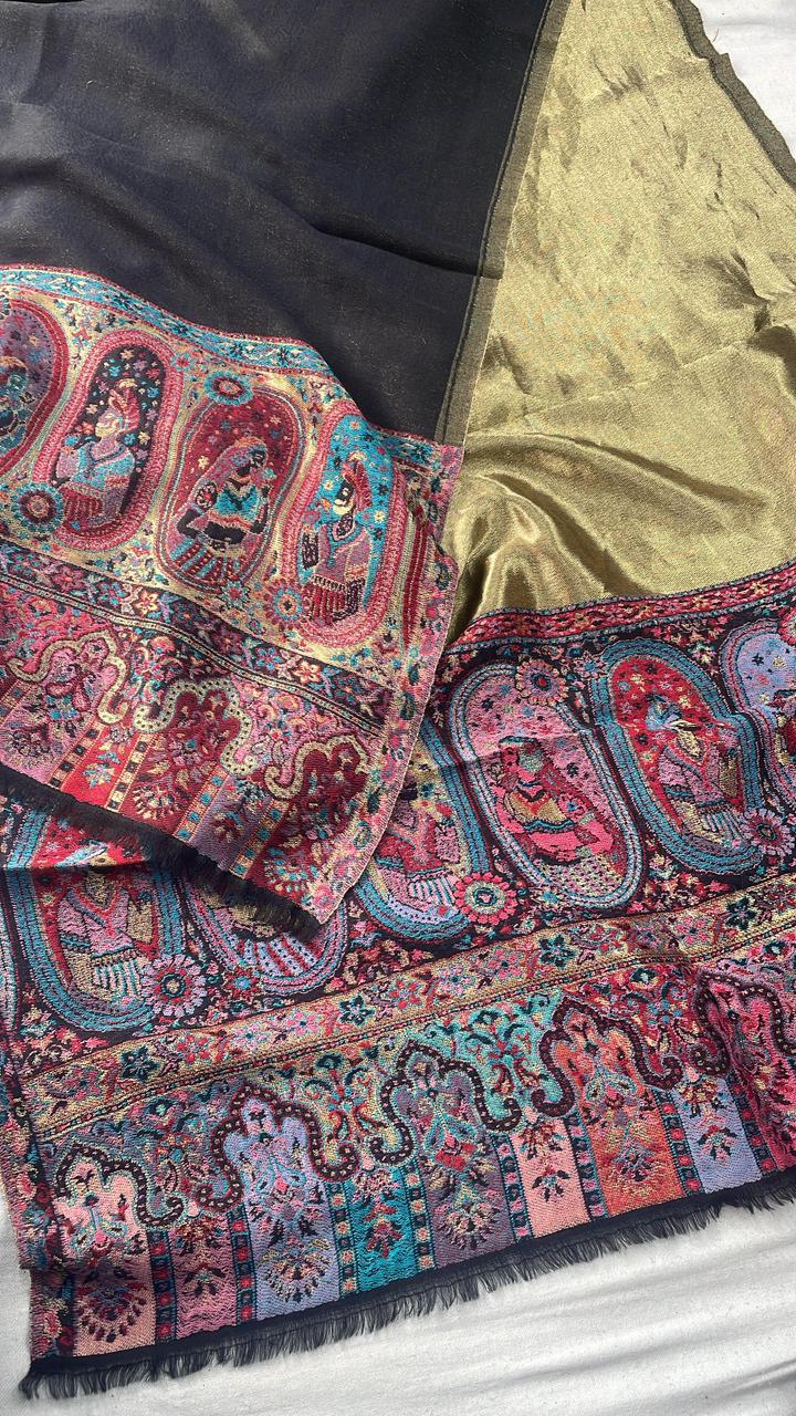 Twilight Kani Palla Reversible Pashmina Stoles