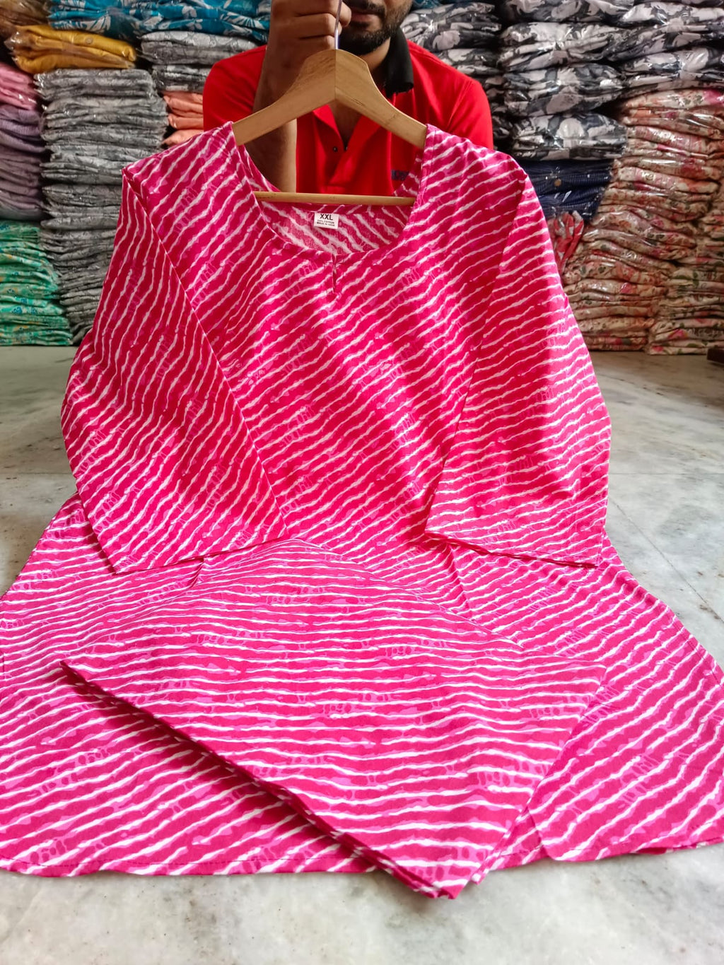 Lehriya Cotton Co-ord Set