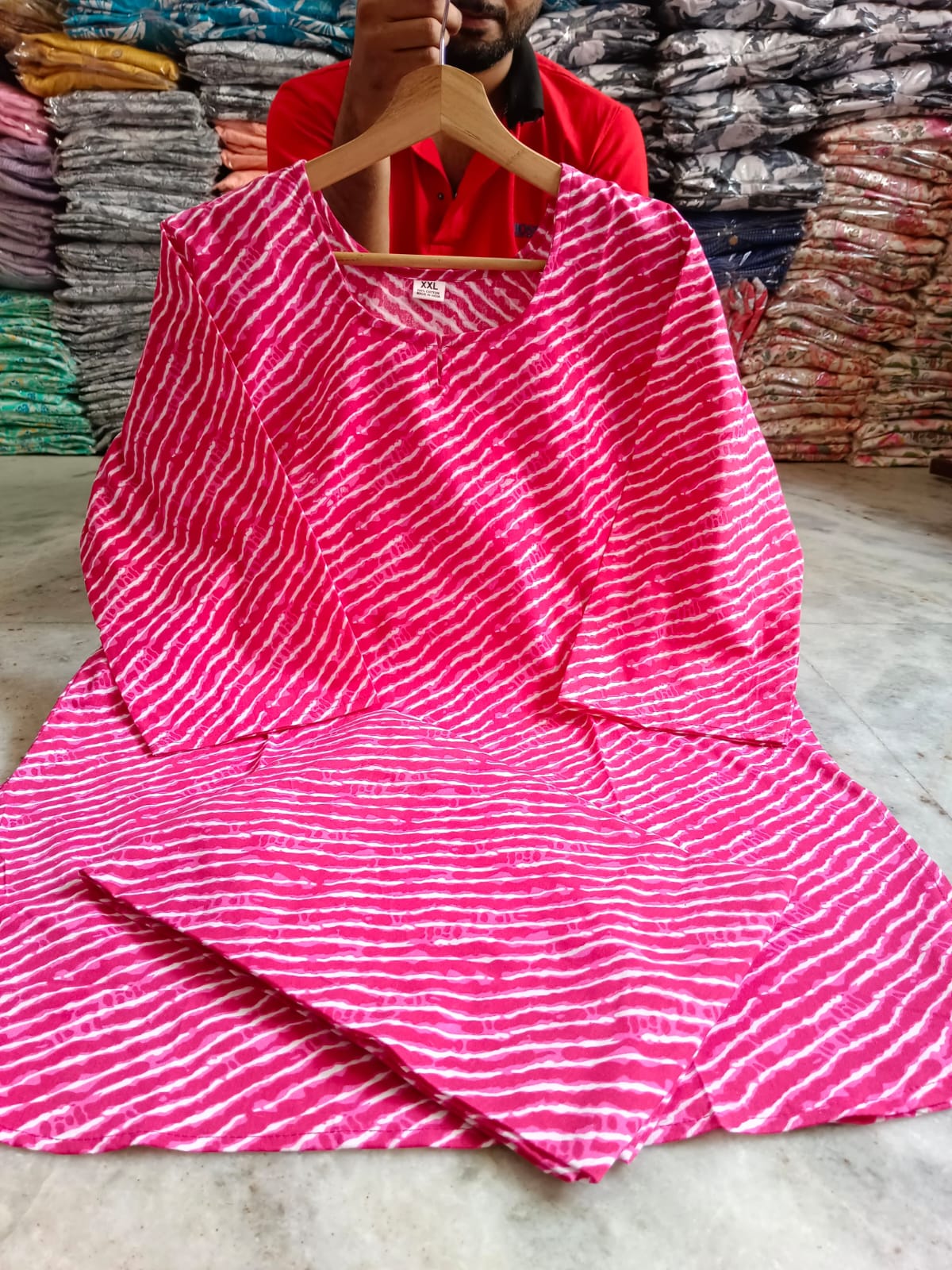 Lehriya Cotton Co-ord Set