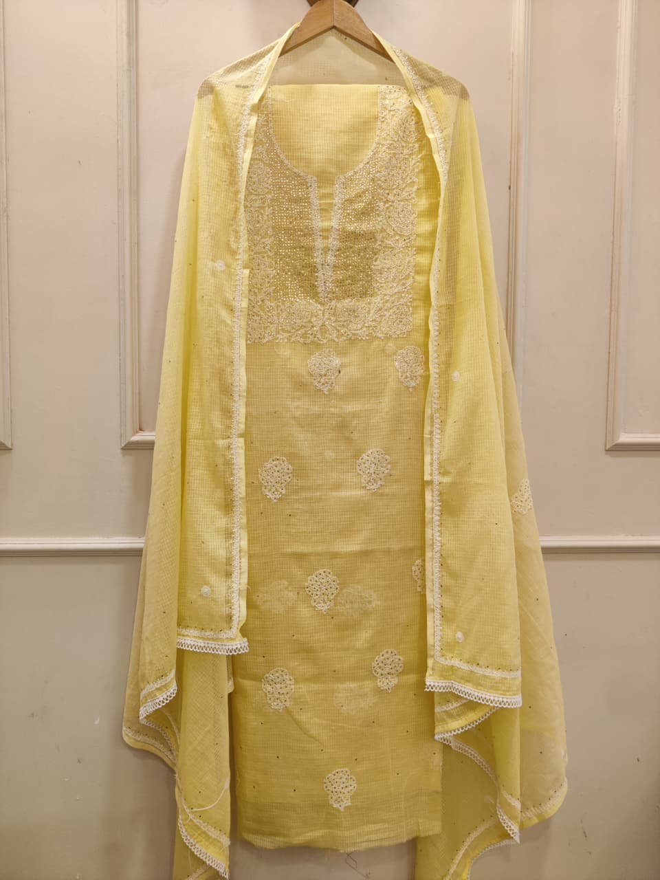 Kota Semi-Stitched Suit Material