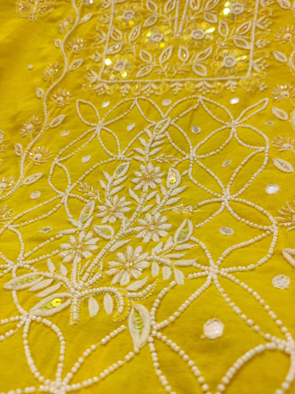 Beautiful Chanderi Semi-Stitched Kurta with Dupatta🌹