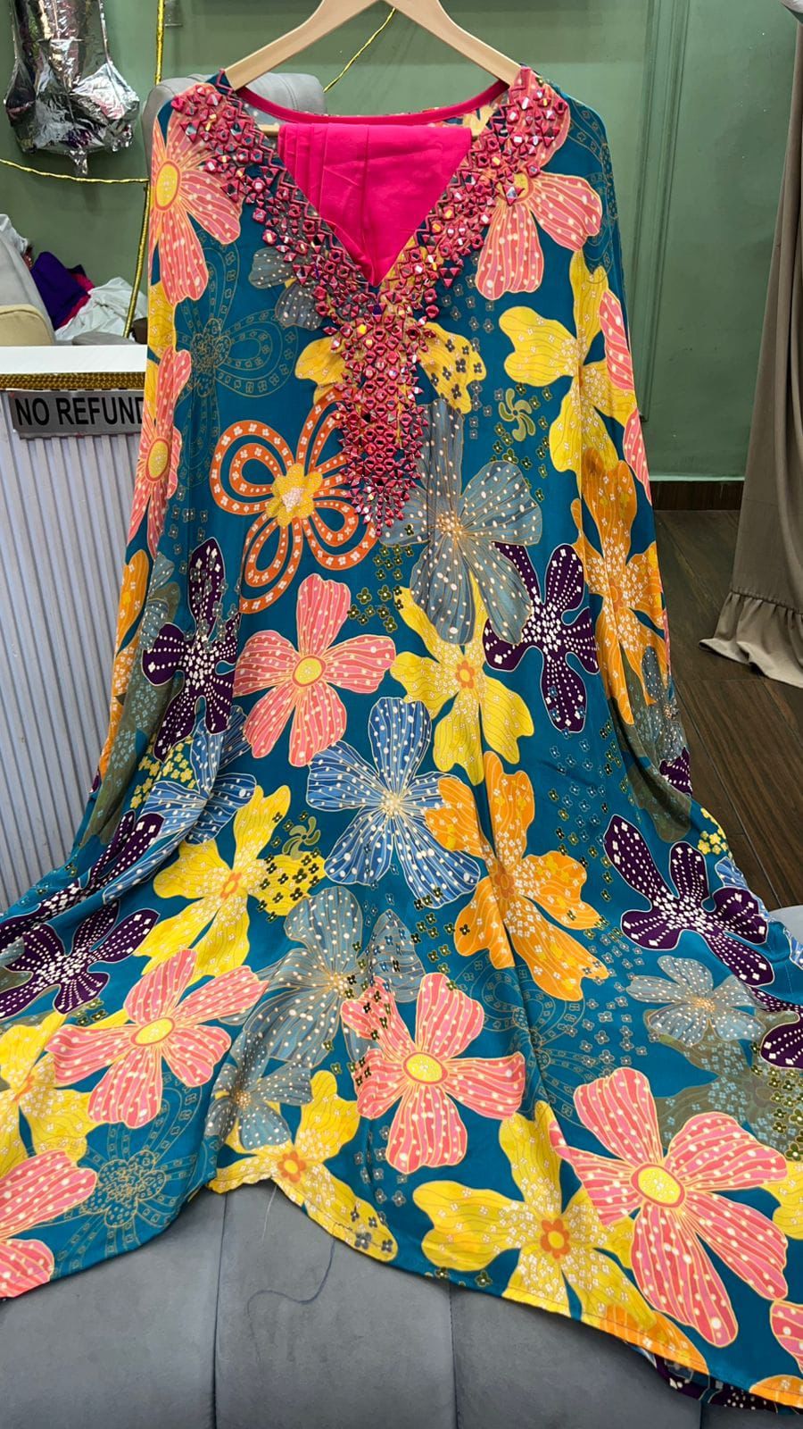 Partywear Kaftan Co-ord Set
