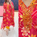 Partywear Kaftan Co-ord Set