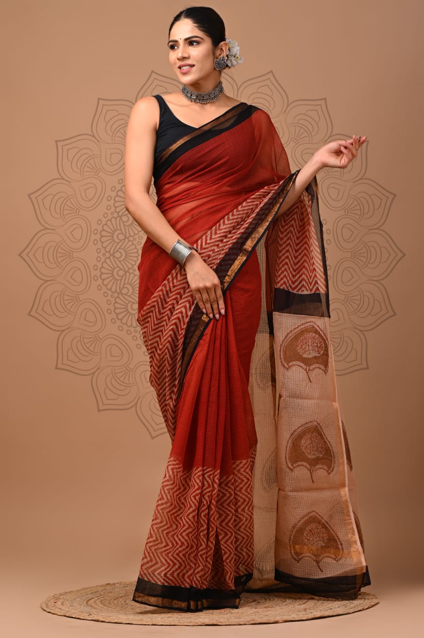 Beautiful Maheshwari Silk Sarees