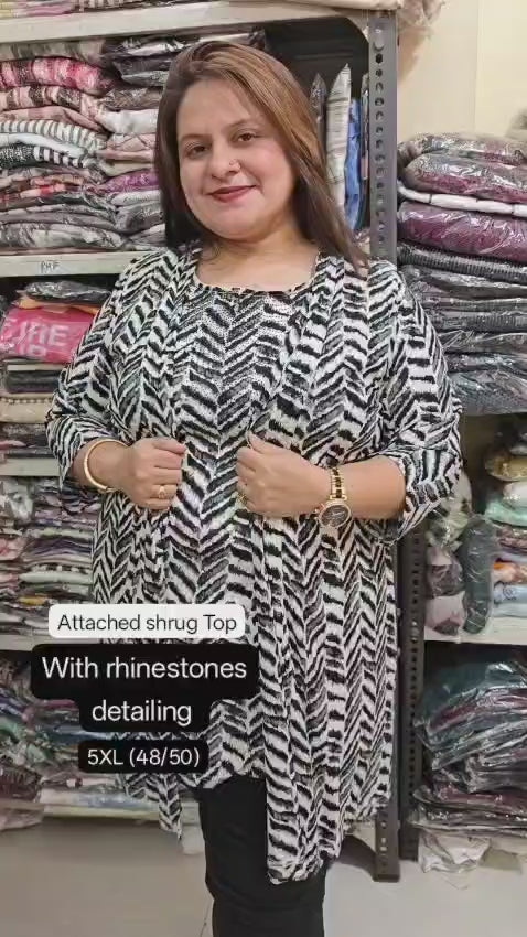 Imported Tops with attached shrug