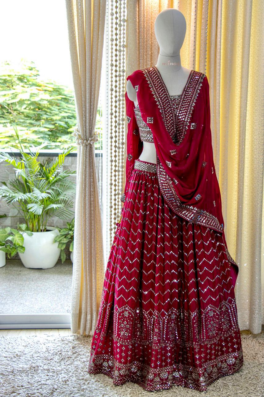 Chinnon Lehenga Choli