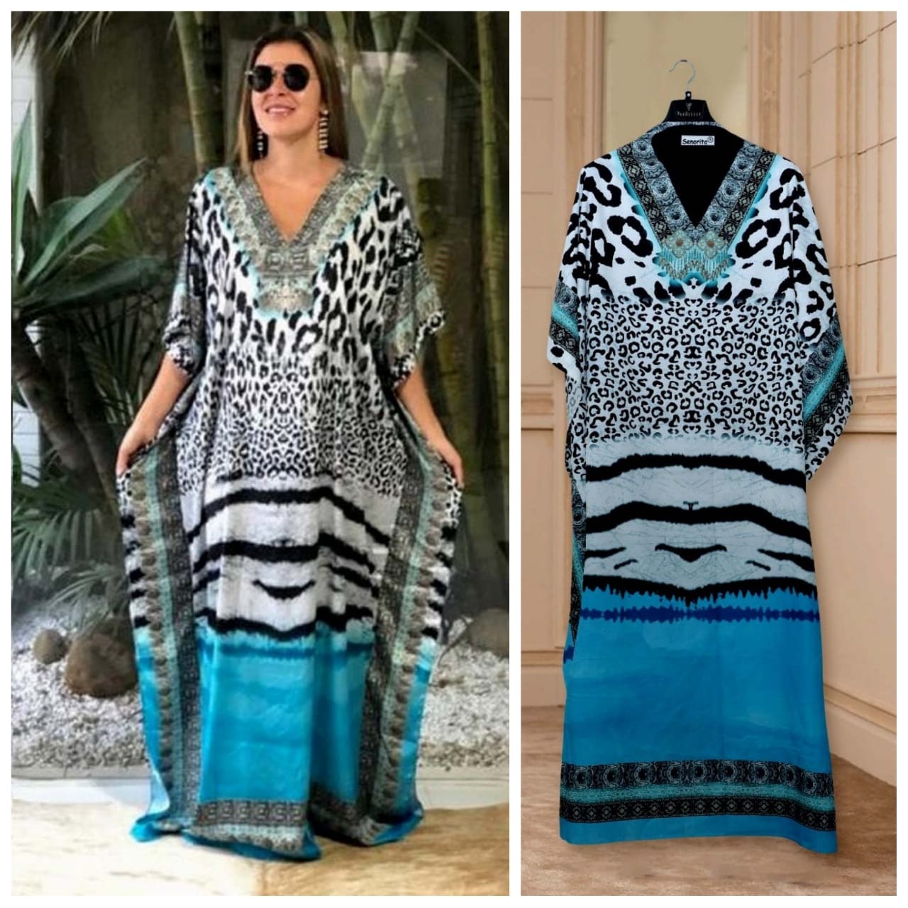 Beautiful Crepe Kaftans