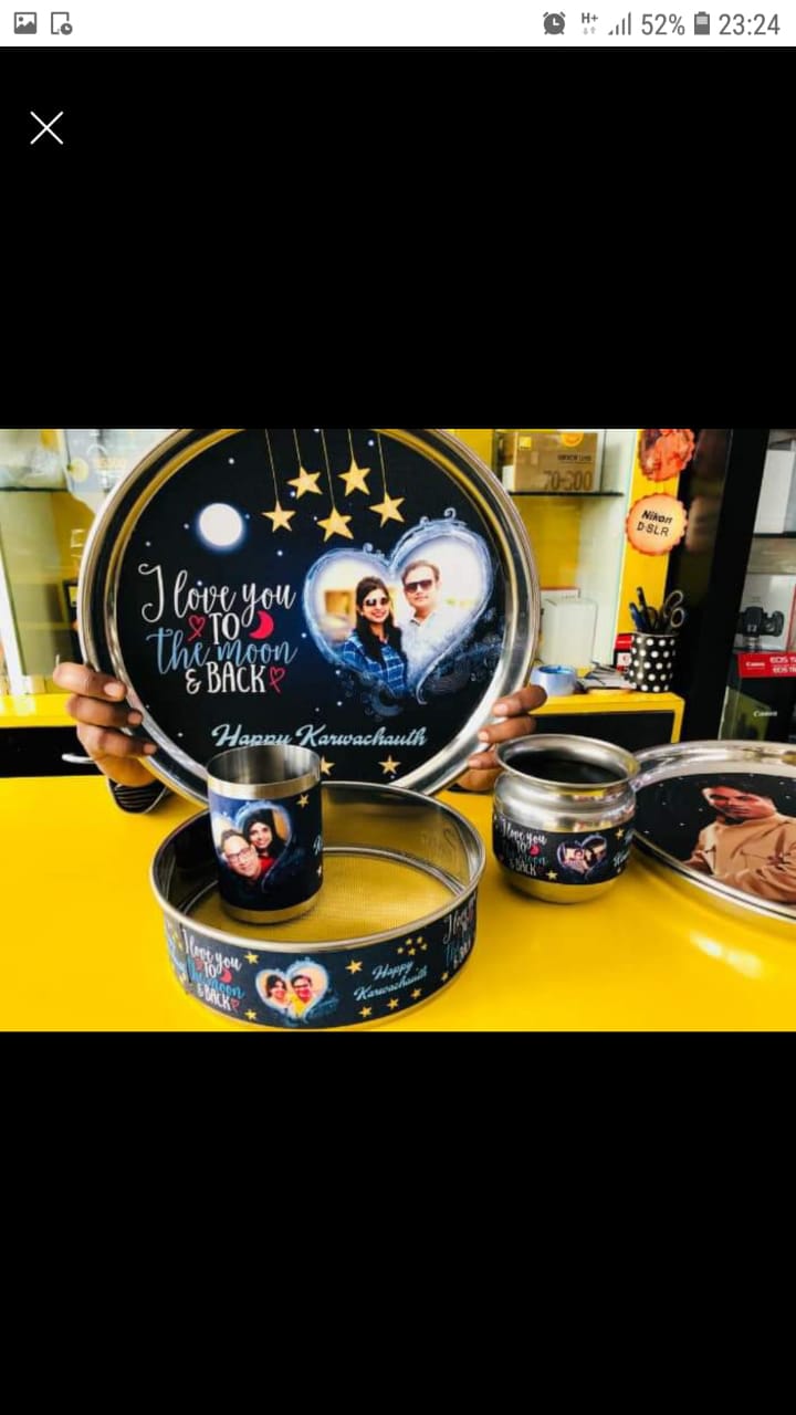 Customised Pooja Thalis (Karwachauth)