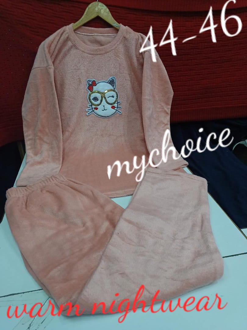 Plus Sized Warm Night Wear