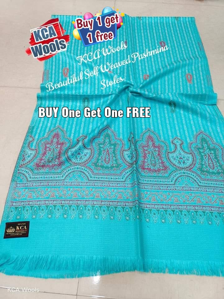 Woolen Stoles Buy 1 Get 1 Offer