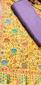 Beautiful Pashmina Suit with Jamawar Shawls