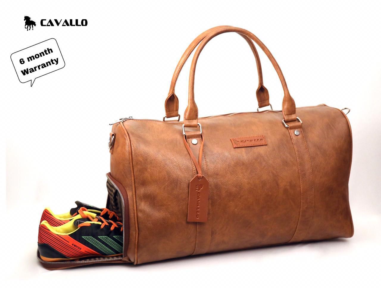 Vegan Leather Travel/Duffle Bag