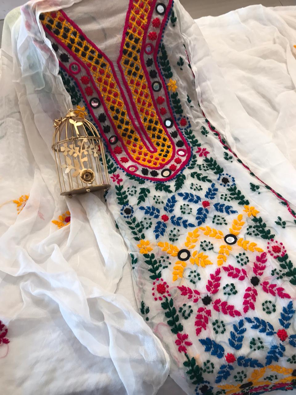 Beautiful Embroidery Suits