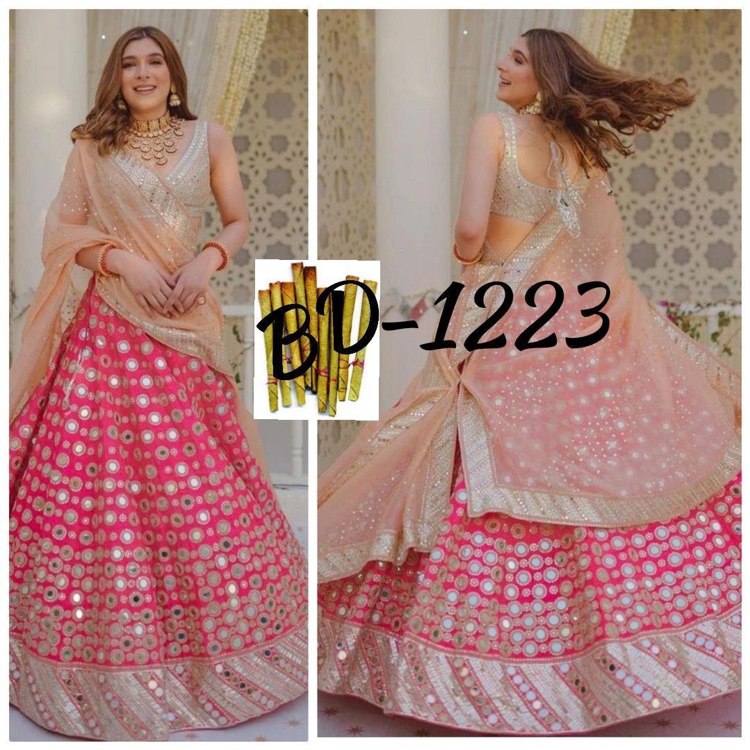 Mirror Work Lehenga