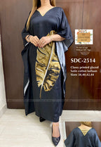 Satin Cotton Kaftans
