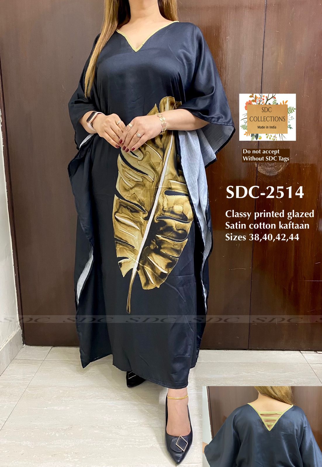 Satin Cotton Kaftans