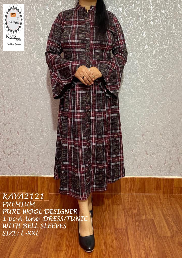Woolen Kurti – SAANGEE Online Shopping – Exclusive & Unique Fashion Wear