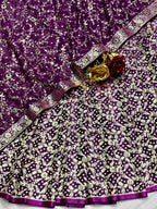 Benarsi Khinkhwab with Georgette Dupatta