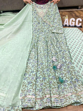 Load image into Gallery viewer, Cotton Stitched Anarkali with Pant AGC