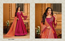 Load image into Gallery viewer, Taffeta Silk Gown with Dupatta