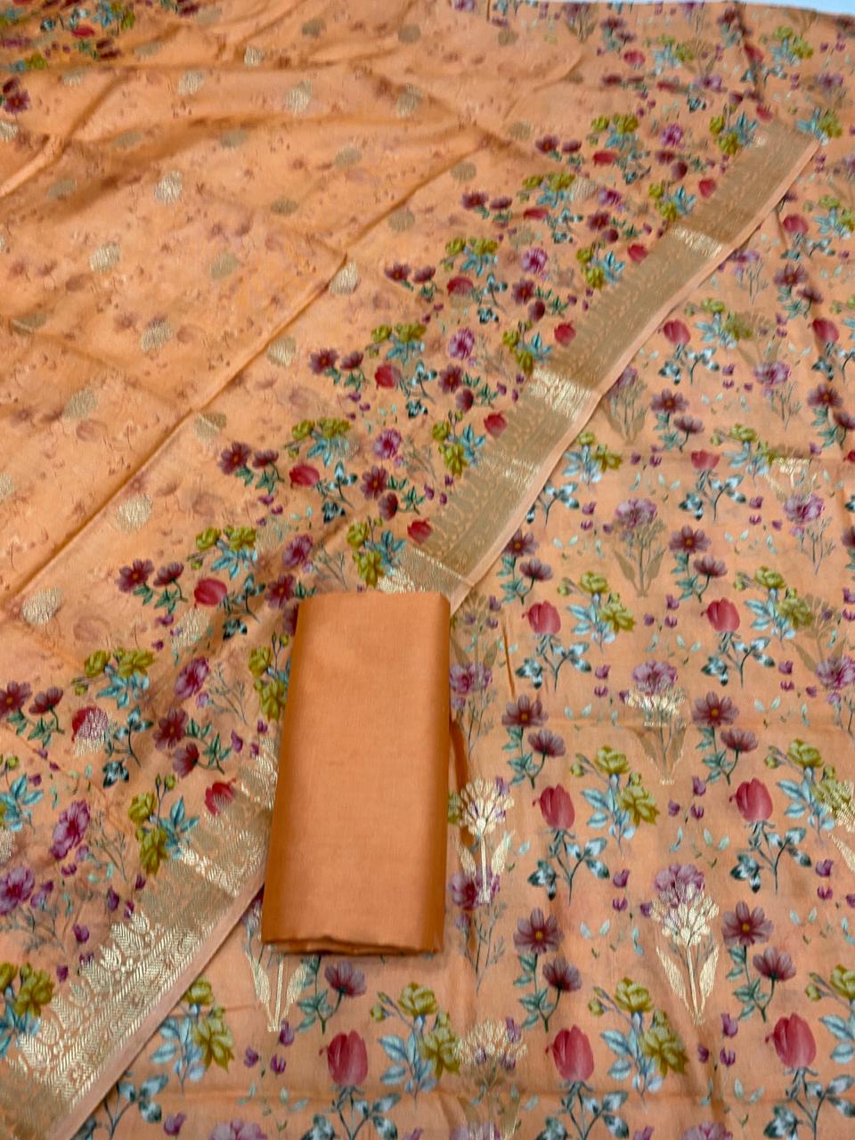 Benarsi Chiniya Silk Suits