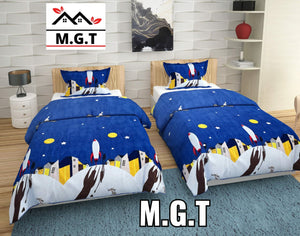 Single Bedsheets (2+2) (Toons collection)