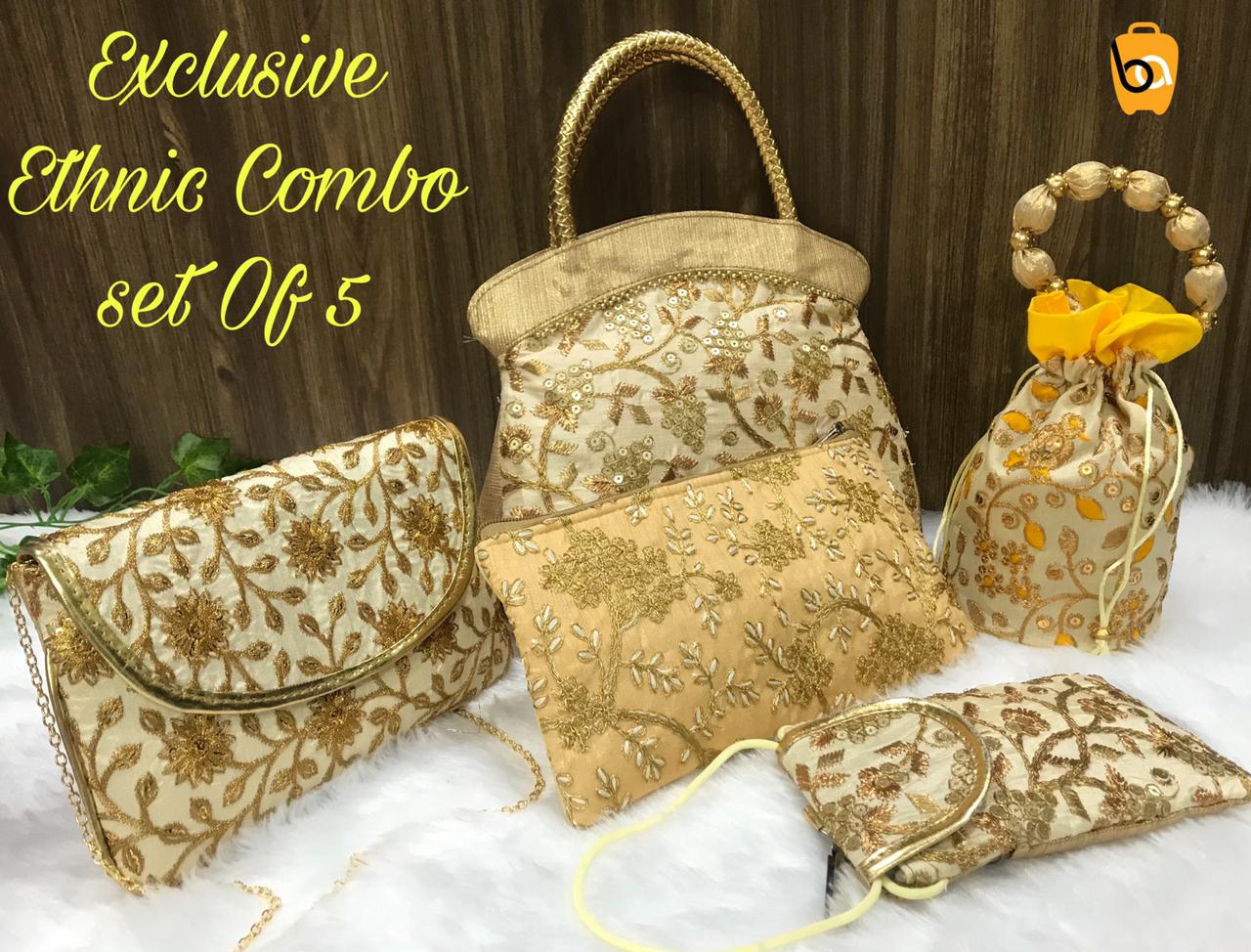 Ethnic Bags set of 5