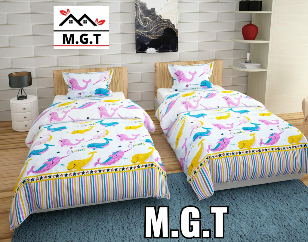 Single Bedsheets (2+2) (Toons collection)