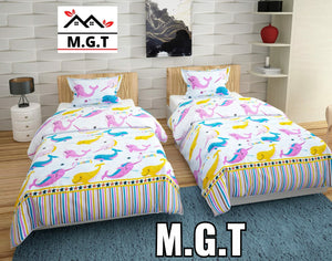 Single Bedsheets (2+2) (Toons collection)