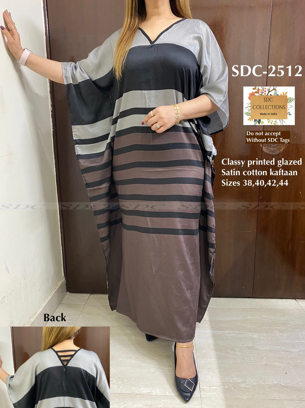 Satin Cotton Kaftans