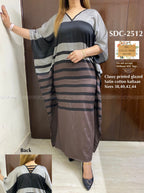 Satin Cotton Kaftans