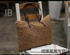 Jute Woven Tote Bag