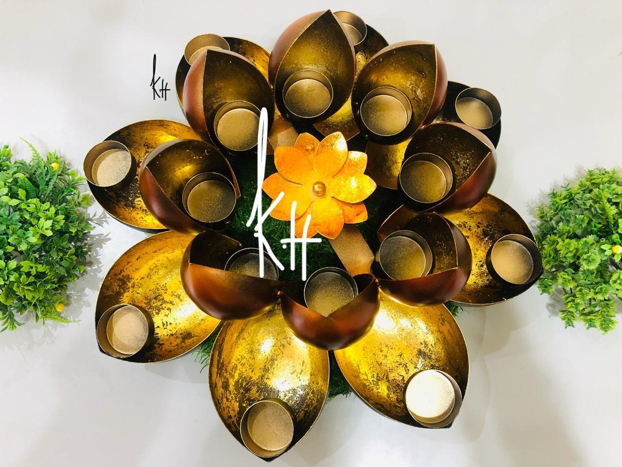 16 Tealight Urli