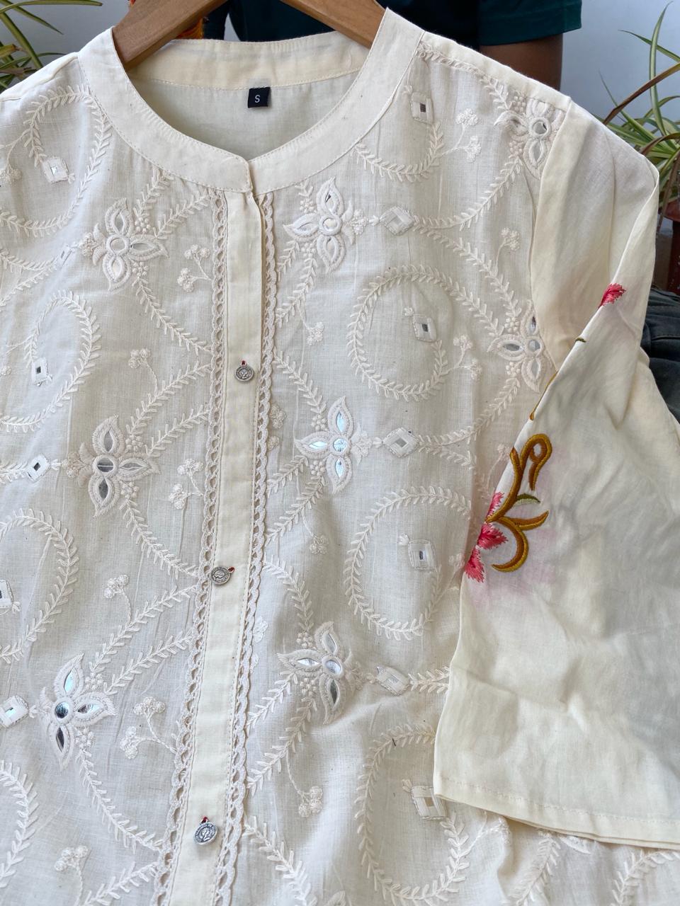 Beautiful Cotton Double layer dress