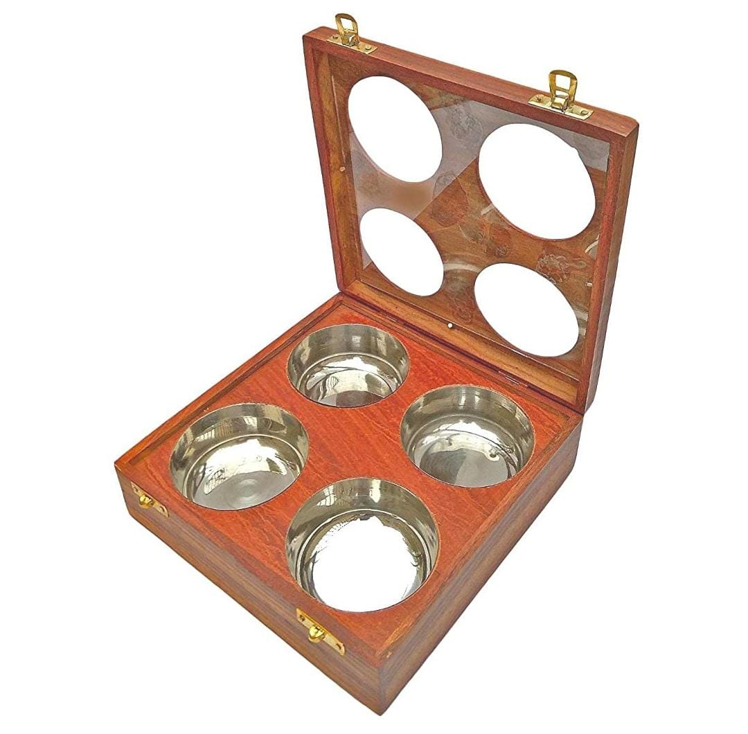 Sheesham Wood Dry Fruit Box